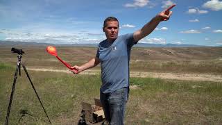 How to Use a Hand Clay Pigeon Thrower [upl. by Fording]