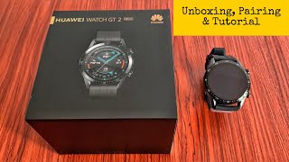 HUAWEI Watch GT 2 46mm Unboxing Pairing amp Tutorial  Bryan Genetiano [upl. by Rhyner]