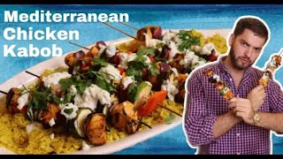 How To Make Chicken Kabobs Mediterranean Kabobs [upl. by Brufsky]