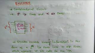 What is ENCODER  Encoder with example [upl. by Vins]