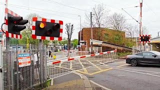 Highams Park Level Crossing London [upl. by Edgardo]