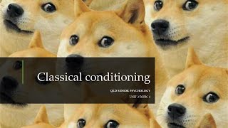 Classical Conditioning [upl. by Rexanne]