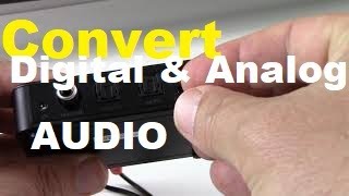 How to Convert Digital and Analog audio cables [upl. by Mattox]