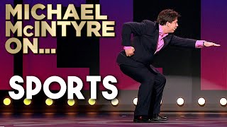 Compilation of Michaels Best Jokes About Sports  Michael McIntyre [upl. by Aisined]