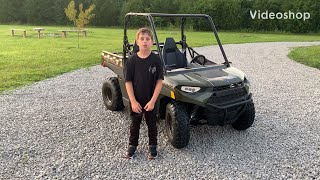 2021 Polaris Ranger 150 kid review [upl. by Robinett]