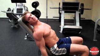 How To Seated Incline Dumbbell Bicep Curl [upl. by Appolonia]