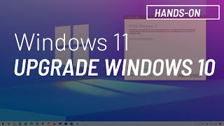 Windows 11 Upgrade from Windows 10 [upl. by Bellina]