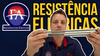 RESISTÊNCIAS ELÉTRICAS  O QUE SÃO TIPOS E APLICAÇÕES [upl. by Solotsopa]