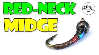 Fly Tying Tutorial Red Neck Midge Chironomid [upl. by Uile]