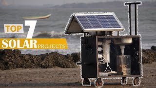 Top 7 Solar Energy Projects 2021  Most Innovative Solar Powered Systems [upl. by Osi483]