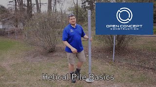 Helical Pile Basics [upl. by Laynad854]