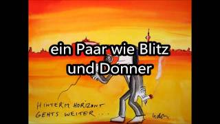 Udo Lindenberg  Hinterm Horizont lyrics [upl. by Billi]