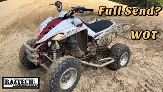 Yamaha Raptor 350  Does it have Enough Power [upl. by Ttnerb]