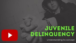 Understanding Juvenile Delinquency  Criminology [upl. by Dyke]