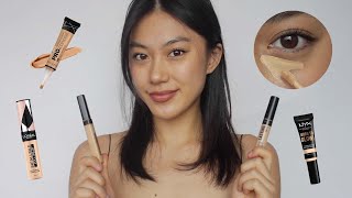 Testing BEST Drugstore Concealers for Under Eye amp Dry Skin [upl. by Garrek678]