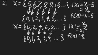 Cardinality of Infinite Sets [upl. by Noyrb567]