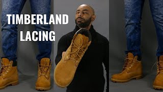 How To Lace Timberland Boots [upl. by Timoteo]