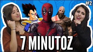 JOVENS REAGEM A 7 MINUTOZ  RAP DO DEADPOOL RAP DO VEGETA E RAP DO KRATOS [upl. by Aniarrol]