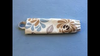 DIY Plastic Bag Holder  tutorial [upl. by Jehial]