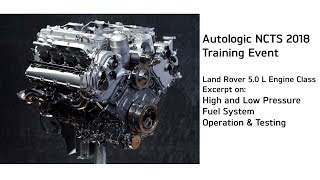 Land Rover 50 High Pressure Fuel System Design Function amp Diagnosis  Training [upl. by Esilehc]