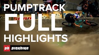 Pumptrack Full Race Highlights  Crankworx Les Gets 2017 [upl. by Leipzig359]