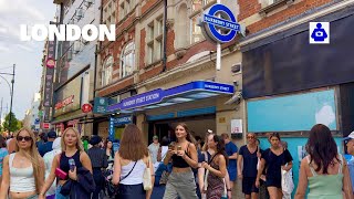 London Walk 🇬🇧 OXFORD Street amp Burberry Street St to BOND Street  Central London Walking Tour  HDR [upl. by Datha]