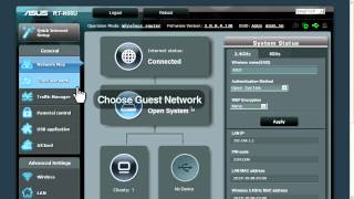 ASUS router quick howto Multiple SSID tutorial [upl. by Fitton]