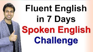 How to Speak Fluent English in 7 Days  Speaking Fluently  Awal [upl. by Niltag]