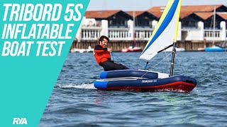 TRIBORD 5S INFLATABLE BOAT TEST  The Future of Dinghy Racing [upl. by Noellyn950]