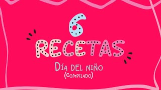 6 Recetas para niños ¡FÁCILES Y DELICIOSAS  Cocina Fácil [upl. by Lyndsie998]