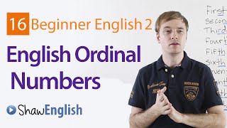 How to Express English Ordinal Numbers [upl. by Nemad536]