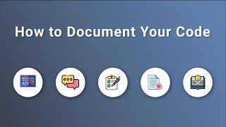 Top 5 Ways To Document Your Code [upl. by Specht]