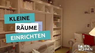 Living Kleine Räume einrichten – Mit diesen Tipps klappt es [upl. by Atsugua]