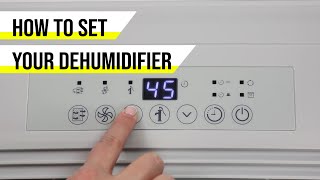 How to Set Your Dehumidifier  Sylvane [upl. by Hornstein]