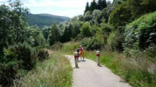 Scotland Part 4  biking from Callander to Killinmpg [upl. by Esiouqrut]