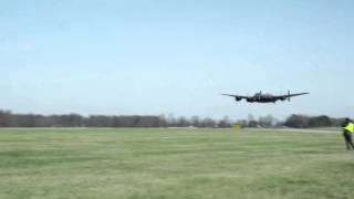 Avro Lancaster Pass By Sound Recording [upl. by Dviad]