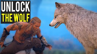 Assassins Creed Valhalla  SECRET Wolf Companion UNLOCK Guide [upl. by Decca892]