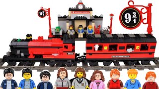 2001 LEGO Harry Potter Hogwarts Express Unboxing Motorizing amp Speed Build  4708 [upl. by Sharai235]