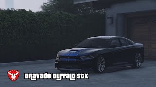 GTA 5  Bravado Buffalo STX  Road Trip and Pure Sound [upl. by Jaf]