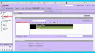 Zimbra Email Signatures [upl. by Lewan]
