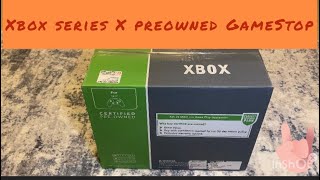 Xbox series X preowned GameStop [upl. by Cired]