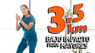 Camina 35 km en Casa para Mayores  Cardio de Bajo Impacto [upl. by Annat]