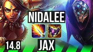 NIDALEE vs JAX JGL  1614 Legendary 800 games  NA Diamond  148 [upl. by Aiclid247]