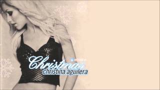 Christina Aguilera  O Holy Night  Lyrics [upl. by Svirad]