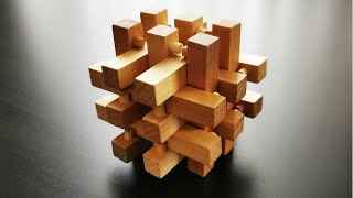 How to Solve 3D Wooden Slide Puzzle Box Brain Teaser [upl. by Komsa]