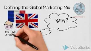 The Global Marketing Mix  Internationalisation  Global Marketing [upl. by Nelleyram187]