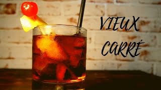 VIEUX CARRÉ COCKTAIL Recipe [upl. by Hanid]