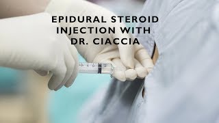 Epidural Steroid Injection [upl. by Linad]