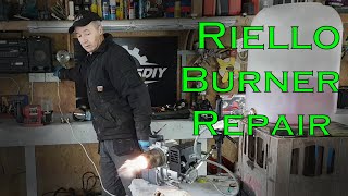 Easy Riello Burner Repair [upl. by Ardni117]