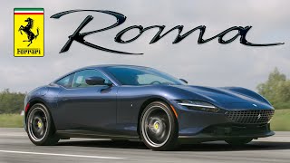 2021 Ferrari Roma Review  STEALTH EXOTIC SUPERCAR [upl. by Nicolais255]